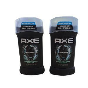 2 pack Axe Apollo Deodorant Grooming Mens Care